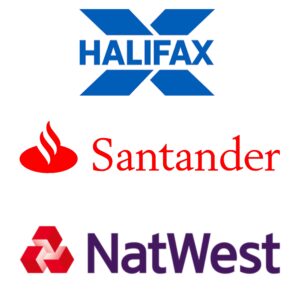 Halifax, Santander & Nat West